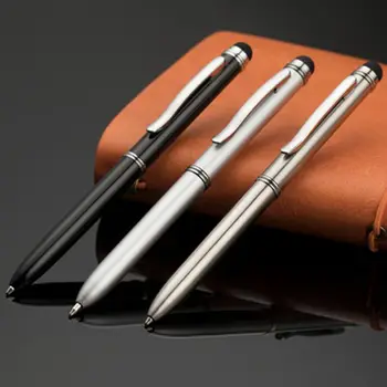 2 in 1 Capacitive Touch Screen Stylus Metal Ballpoint Pen for Mobile Phone iPad Writing Tool Office Supplies
2 in 1 Capacitive Touch Screen Stylus Metal Ballpoint Pen for Mobile Phone iPad Writing Tool Office Supplies