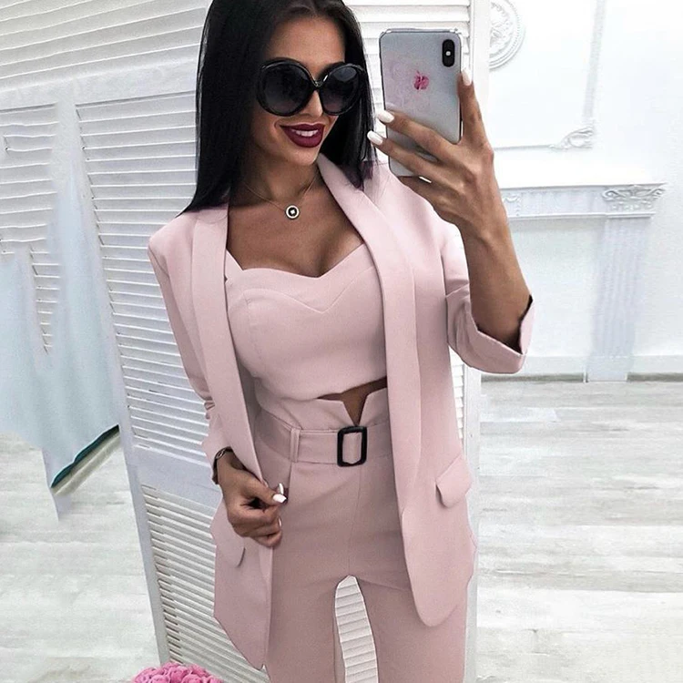 Women 2019 New Long Sleeve Sexy 2 Piece Set Outfits High Quality Two Piece Set Suit Fashion Suit
Women 2019 New Long Sleeve Sexy 2 Piece Set Outfits High Quality Two Piece Set Suit Fashion Suit