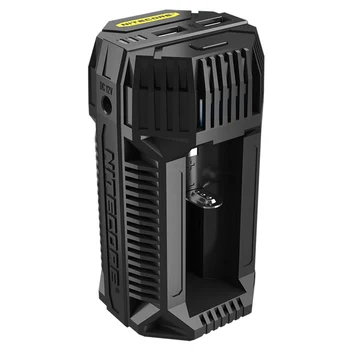 

NITECORE V2 Battery Charger DC 12V 42W (max) Compatible with Li-ion/IMR 14500 16340 RCR123 18650 26650 21700 battery