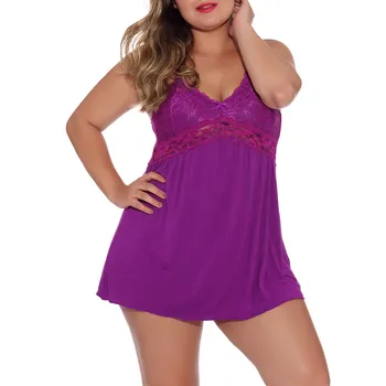 Erotic Lingerie Sexy Nightdress Women Lace Patchwork Sexy Underwear Sleepwear Plus Size Babydoll Porno Nightgown Lenceria Mujer
Erotic Lingerie Sexy Nightdress Women Lace Patchwork Sexy Underwear Sleepwear Plus Size Babydoll Porno Nightgown Lenceria Mujer