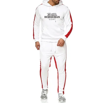 Tide Brand Clothing Casual Sweatshirts For Men Cotton Pullover For Men Two Piece Hoodies + Pants Sports Shirts Autumn Winter Set 
Tide Brand Clothing Casual Sweatshirts For Men Cotton Pullover For Men Two Piece Hoodies + Pants Sports Shirts Autumn Winter Set