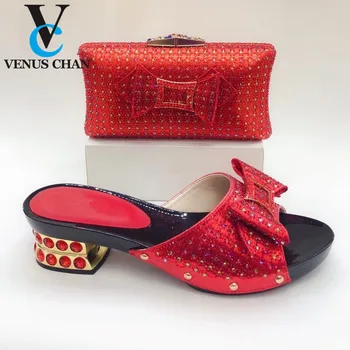 Hot Selling African Shoes And Bag Set Nigerian Design Matching Shoes And Bag Set Italian For Wedding Party in Red Color
Hot Selling African Shoes And Bag Set Nigerian Design Matching Shoes And Bag Set Italian For Wedding Party in Red Color