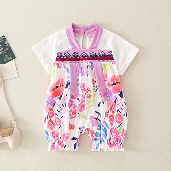 Infant Summer Wear Clothes Short Sleeve 2-3 Month Baby Crawling Clothes Chinese-style 8 BABY'S FIRST Month Princess Onesie
Infant Summer Wear Clothes Short Sleeve 2-3 Month Baby Crawling Clothes Chinese-style 8 BABY'S FIRST Month Princess Onesie