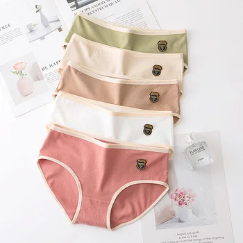 4Pcs/Lot Women Panties Cotton Briefs Underwear Girls Candy Color Sexy Seamless Lingerie Female Underpants Size M-XXL
4Pcs/Lot Women Panties Cotton Briefs Underwear Girls Candy Color Sexy Seamless Lingerie Female Underpants Size M-XXL