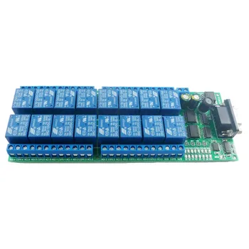 16-Channel 12VDC Smart Home diy RS232 Serial COM Controlled Relay Board DB9 UART AT Command Switch Module
16-Channel 12VDC Smart Home diy RS232 Serial COM Controlled Relay Board DB9 UART AT Command Switch Module