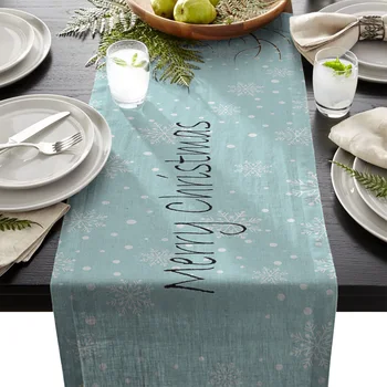 Christmas Themed Snowflakes Sika Deer Table Runner Christmas Decorations for Home Table Decorarion Christmas Table
Christmas Themed Snowflakes Sika Deer Table Runner Christmas Decorations for Home Table Decorarion Christmas Table