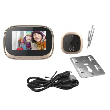 4.3-inch digital door mirror motion detection peephole for home security camera recorder eye hole
4.3-inch digital door mirror motion detection peephole for home security camera recorder eye hole