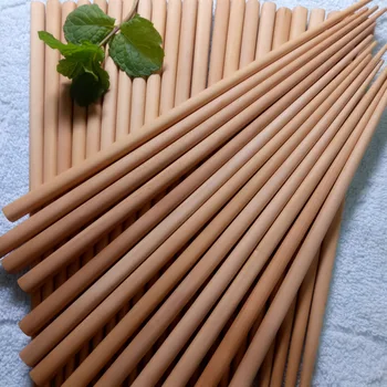 

5 pairs Chinese Natural Wooden Bamboo Chopsticks No Lacquer No Wax Healthy Sushi Rice Chopsticks Hotel Tableware