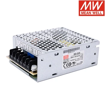 

RD-35A Taiwan MEAN WELL 35W AC/DC switching power supply 5V 4A 12V 1A dual output replacement NED-35A/D-30A meanwell