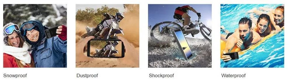 waterproof shockproof dustproof snowproof