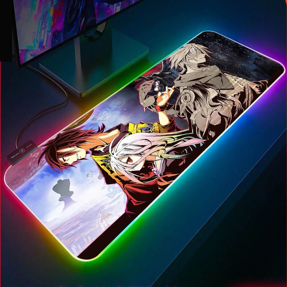 XGZ Fondo De Pantalla No Game No Life Anime Mouse Pad RGB Laptop Desk Pad PC Game Accessories LED Backlight Micemat Mousepad XXL
XGZ Fondo De Pantalla No Game No Life Anime Mouse Pad RGB Laptop Desk Pad PC Game Accessories LED Backlight Micemat Mousepad XXL