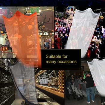 Scary Hanging Halloween Ghost Mask With Gauze Big Horror Halloween Decoration Props Party Haunted House Decorations Pendant
Scary Hanging Halloween Ghost Mask With Gauze Big Horror Halloween Decoration Props Party Haunted House Decorations Pendant