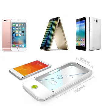 UV Light Cell Phone Sterilizer Aromatherapy Function Disinfector Cell Phone Cleaner For Small Accessories Jewelry Watch 2020