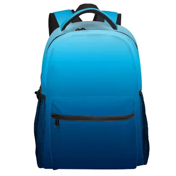 Sea Blue Gradient Summer Backpack Wear Resistance Laptop Backpack Book Bag Casual Sports Bags School Bag 
Sea Blue Gradient Summer Backpack Wear Resistance Laptop Backpack Book Bag Casual Sports Bags School Bag