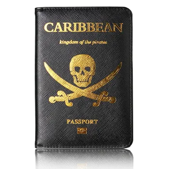 TRASSORY Kingdom Pirates of the Caribbean Leather RFID Blocking Passport Cover with Card Case and Ticket Holder
TRASSORY Kingdom Pirates of the Caribbean Leather RFID Blocking Passport Cover with Card Case and Ticket Holder