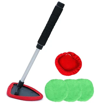Windshield Window Cleaner Tool, Extendable Long-Reach Handle, 5 Washable Reusable Bonnets
Windshield Window Cleaner Tool, Extendable Long-Reach Handle, 5 Washable Reusable Bonnets