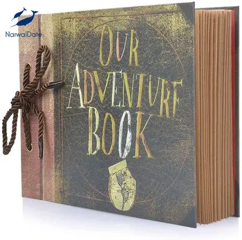 DIY Photo Album Scrapbook Our Adventure Book Travel Scrapbook Anniversary Wedding Baby Shower Memories 40 Pages with Accessories
DIY Photo Album Scrapbook Our Adventure Book Travel Scrapbook Anniversary Wedding Baby Shower Memories 40 Pages with Accessories