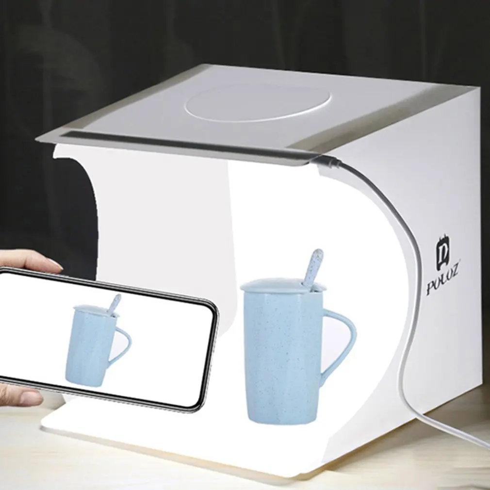 Folding Lightbox Tabletop Shooting Softbox Mini Photo Studio Light Soft Box for Product Photography Background Kit
Folding Lightbox Tabletop Shooting Softbox Mini Photo Studio Light Soft Box for Product Photography Background Kit