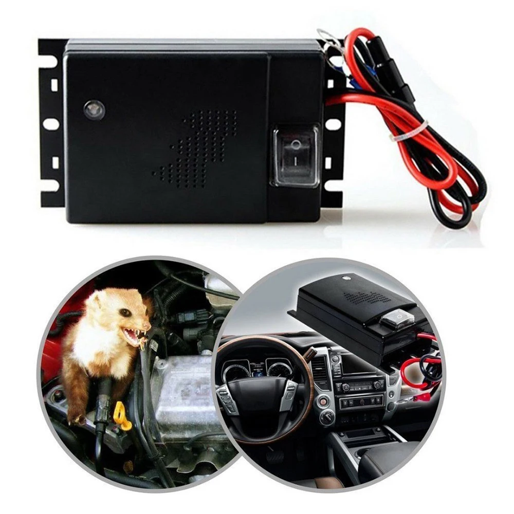 12V Car Rat Rodent Ultrasonic Repellent Vehicle Chases Rat Rodent Mice Moles Chipmunks Cause Ultrasonic Repeller Pest Control
12V Car Rat Rodent Ultrasonic Repellent Vehicle Chases Rat Rodent Mice Moles Chipmunks Cause Ultrasonic Repeller Pest Control