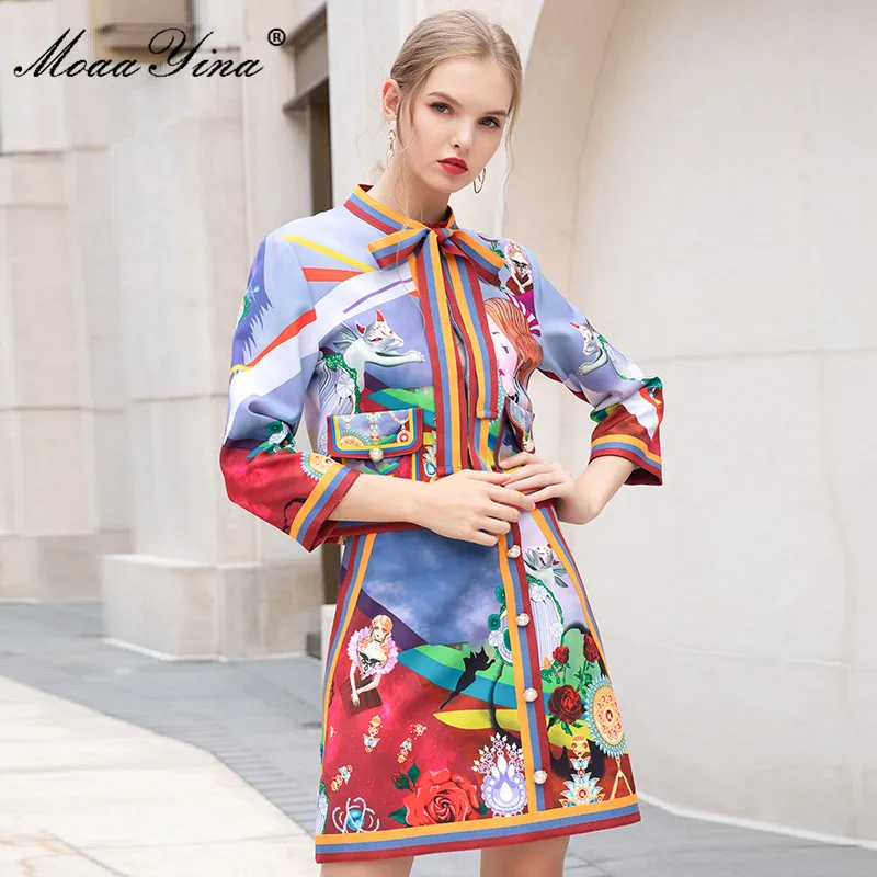 MoaaYina Fashion Designer Set Spring Women jacket Tops+Skirts illusory Floral Print Two-piece sets
MoaaYina Fashion Designer Set Spring Women jacket Tops+Skirts illusory Floral Print Two-piece sets