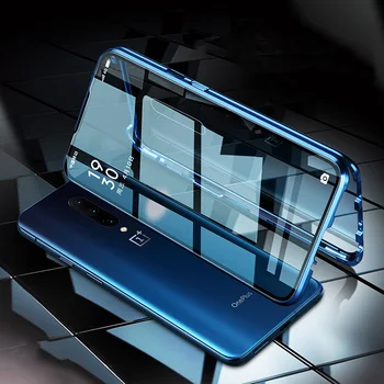 Magnetic Absorption Metal Cases for Oneplus 7 7T Pro 6T Phone Cover Double Sided Glass 360 Shockproof for Oneplus 7T 7 6 Case
Magnetic Absorption Metal Cases for Oneplus 7 7T Pro 6T Phone Cover Double Sided Glass 360 Shockproof for Oneplus 7T 7 6 Case