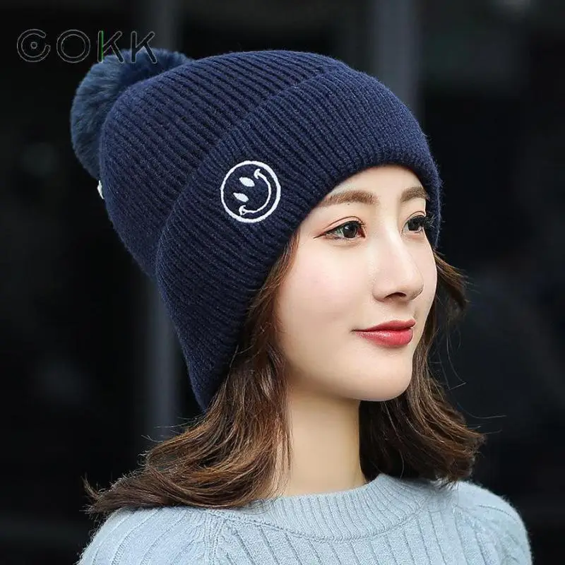 COKK Beanie Hat for Women Men Winter Hat Knitted Autumn Skullies Hat Unisex Ladies Warm Bonnet Cap Korean Black Red Cap
COKK Beanie Hat for Women Men Winter Hat Knitted Autumn Skullies Hat Unisex Ladies Warm Bonnet Cap Korean Black Red Cap
