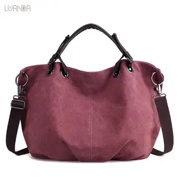 Women Bag Fashion Design Canvas Tote 6 colors Handbag Large Capacity Casual women Shoulder Bag High Quality Bags For Women 
Women Bag Fashion Design Canvas Tote 6 colors Handbag Large Capacity Casual women Shoulder Bag High Quality Bags For Women