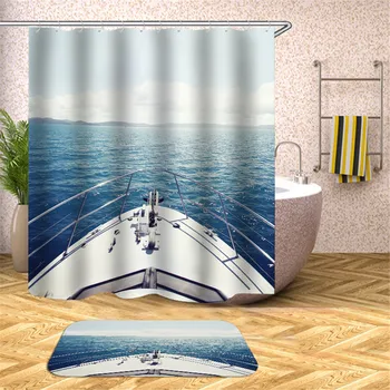 Overlooking The Blue Sea Shower Curtains Plum Blossom and Fish Bathroom Decor Waterproof Cloth Curtain Set
Overlooking The Blue Sea Shower Curtains Plum Blossom and Fish Bathroom Decor Waterproof Cloth Curtain Set