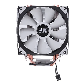 SNOWMAN MT-4 CPU Cooler Master 5 Direct Contact Heatpipes Freeze Tower Cooling System CPU Cooling Fan with PWM Fans 
SNOWMAN MT-4 CPU Cooler Master 5 Direct Contact Heatpipes Freeze Tower Cooling System CPU Cooling Fan with PWM Fans