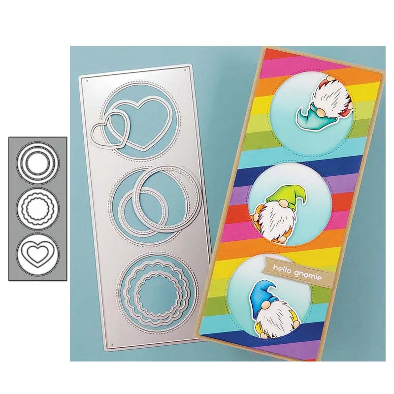 JC New Metal Cutting Dies Heart Circle Frame Shape Template Scrapbooking Handmade Paper DIY Make Stencil Craft Mold Mould Decor
JC New Metal Cutting Dies Heart Circle Frame Shape Template Scrapbooking Handmade Paper DIY Make Stencil Craft Mold Mould Decor