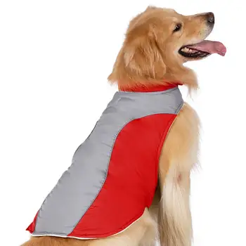 Waterproof Dog Coat Jacket Safety Winter Dog Warm Coat Cotton Filling Chest Protector with Reflective Trims Pet Puppy Clothes
Waterproof Dog Coat Jacket Safety Winter Dog Warm Coat Cotton Filling Chest Protector with Reflective Trims Pet Puppy Clothes