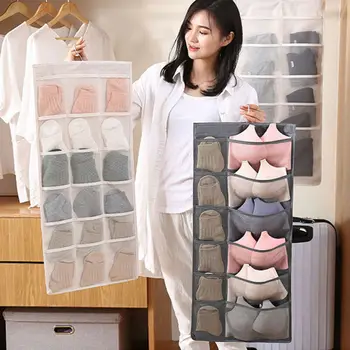 Convenient Hanging Bag Bra Underwear Rack Hanger Storage Organizer Storage Bag 15/30 Pocket Cabinet Storage Clear Hang Bag
Convenient Hanging Bag Bra Underwear Rack Hanger Storage Organizer Storage Bag 15/30 Pocket Cabinet Storage Clear Hang Bag