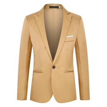 Men's Blazer Spring and Autumn Business Solid Color Slim Plus Size Suit Jacket Banquet Official Work Clothes M-5XL
Men's Blazer Spring and Autumn Business Solid Color Slim Plus Size Suit Jacket Banquet Official Work Clothes M-5XL