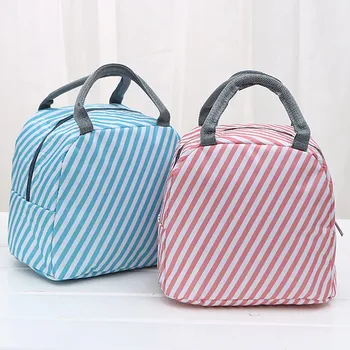 Lunch Bag Functional Pattern Cooler Lunch Box Portable Insulated Striped Food Box Thermal Food Picnic Lunch Bags For Women Kids
Lunch Bag Functional Pattern Cooler Lunch Box Portable Insulated Striped Food Box Thermal Food Picnic Lunch Bags For Women Kids