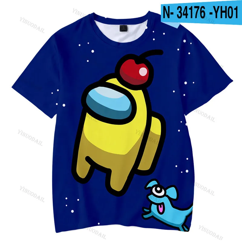 Video Game Impostor 3D Print Tshirt Hot Game Child Adults T-shirt Tops Boys Girls Cartoon Amogus Teen Clothes Men Women 
Video Game Impostor 3D Print Tshirt Hot Game Child Adults T-shirt Tops Boys Girls Cartoon Amogus Teen Clothes Men Women