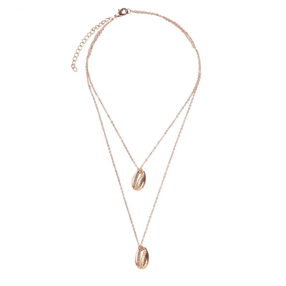 CRLEY 2019 Multilayer Shell Pendant Trendy Necklace for Women Gold Color Seashell Ocean Beach Boho Pendant Necklaces Jewelry
CRLEY 2019 Multilayer Shell Pendant Trendy Necklace for Women Gold Color Seashell Ocean Beach Boho Pendant Necklaces Jewelry