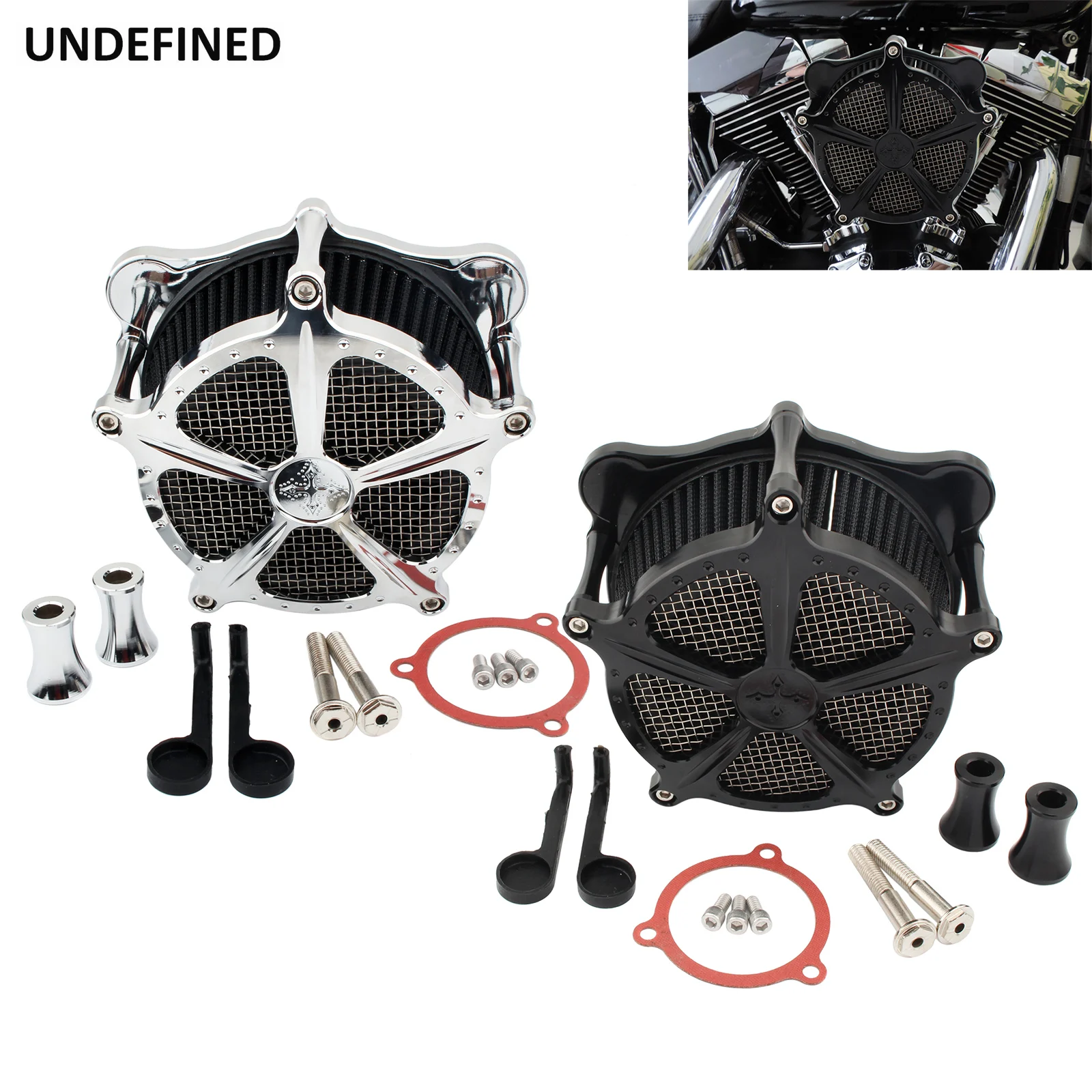 Motorcycle Air Cleaner Kit CNC Intake Filters For Harley Touring Street Glide Road King 2008-2016 Softail Dyna FXDLS 2017
Motorcycle Air Cleaner Kit CNC Intake Filters For Harley Touring Street Glide Road King 2008-2016 Softail Dyna FXDLS 2017