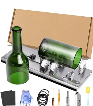 Glass Bottle Cutter, Upgraded Bottle Cutting Tool Kit, DIY Machine for Cutting Wine, Beer, Liquor, Whiskey, Alcohol, Champagne
Glass Bottle Cutter, Upgraded Bottle Cutting Tool Kit, DIY Machine for Cutting Wine, Beer, Liquor, Whiskey, Alcohol, Champagne