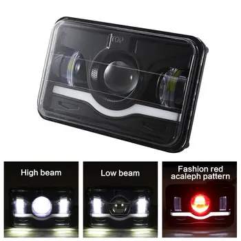 Car H4 LED Work Light High/Low beam Angel Eyes 12V 24V for Off Road IP65 Rectangular High-intensity LED chip 6000K
Car H4 LED Work Light High/Low beam Angel Eyes 12V 24V for Off Road IP65 Rectangular High-intensity LED chip 6000K