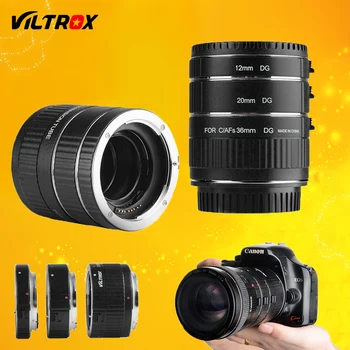 Viltrox DG-C Metal Mount Auto Focus AF Macro Extension Tube Lens Adapter for Canon EOS 750D 700D 800D 77D 60D 5D II IV 7D II 80D
Viltrox DG-C Metal Mount Auto Focus AF Macro Extension Tube Lens Adapter for Canon EOS 750D 700D 800D 77D 60D 5D II IV 7D II 80D