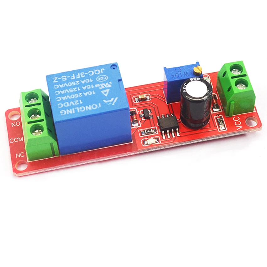 NE555 Time Delay Relay Module Automotive Electrical Delay 0-10 Seconds Adjustable Monostable Switch 12V Delayed Power Switch
NE555 Time Delay Relay Module Automotive Electrical Delay 0-10 Seconds Adjustable Monostable Switch 12V Delayed Power Switch