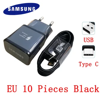 Samsung S8 S9 S10 Plus Fast Charger 9V 1.67A 120cm Type C Cable for Galaxy A30 A40 A50 A70 A60 note 8 9 Wholesale 10Pcs/set 
Samsung S8 S9 S10 Plus Fast Charger 9V 1.67A 120cm Type C Cable for Galaxy A30 A40 A50 A70 A60 note 8 9 Wholesale 10Pcs/set