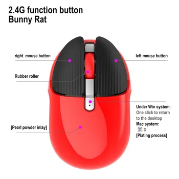 M106 Ergonomics Optical Mouse 2.4GHz Wireless Mouse Rechargeable Mouse Silent Mice For PC Notebook Laptop
M106 Ergonomics Optical Mouse 2.4GHz Wireless Mouse Rechargeable Mouse Silent Mice For PC Notebook Laptop