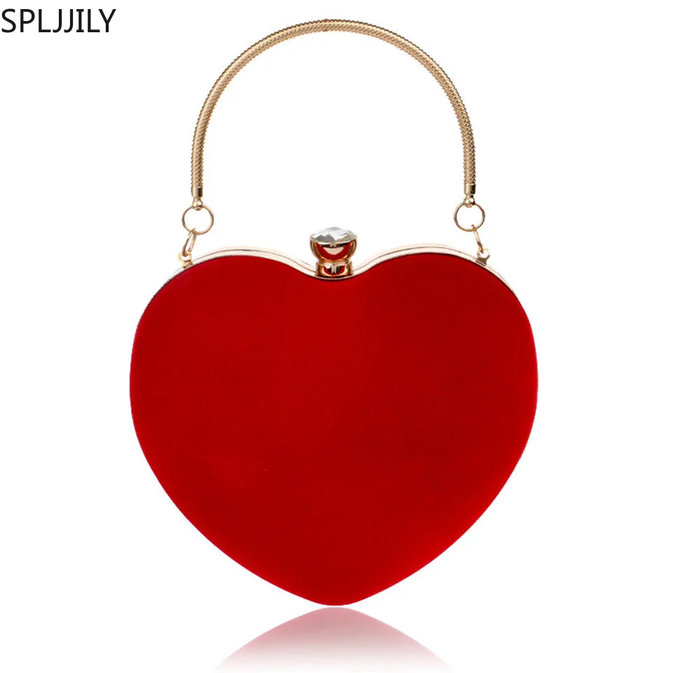 SPLJJILY Women Evening Clutch Bag Fashion Silk Synthetic Leather Heart Handbag Popular Metal Handle Ladyies Dinner Make Up Purse
SPLJJILY Women Evening Clutch Bag Fashion Silk Synthetic Leather Heart Handbag Popular Metal Handle Ladyies Dinner Make Up Purse