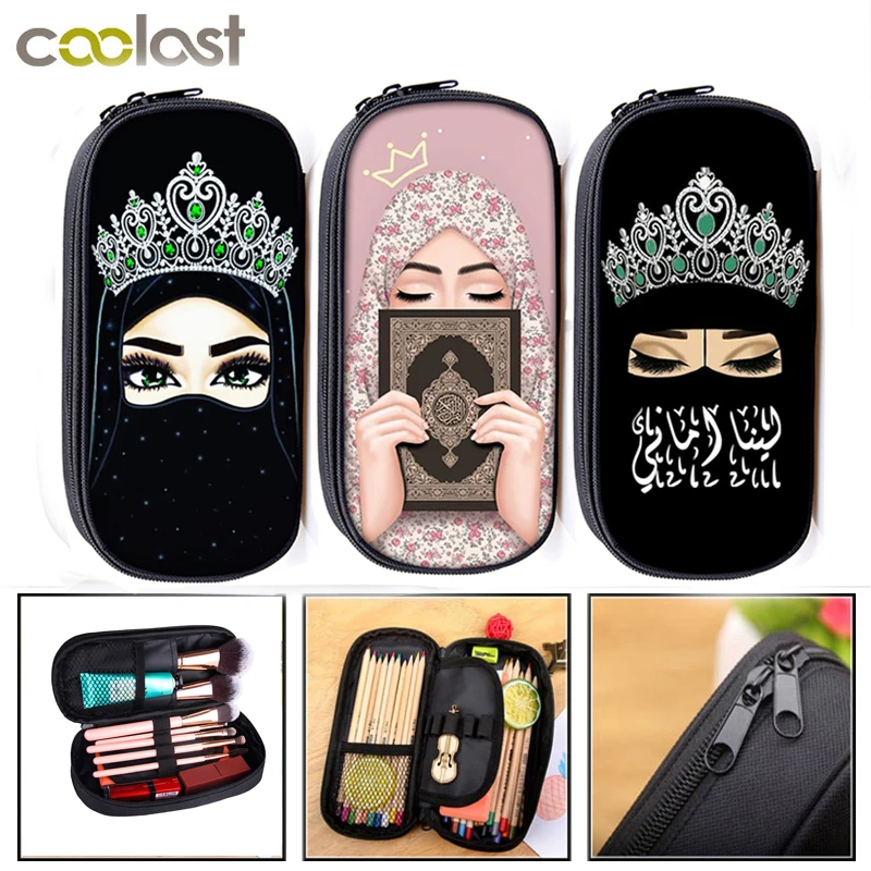 Хиджаб для лица, мусульманские, исламские глаза, косметические Чехлы, пенал для девочек, женская косметичка, Детская сумка-карандаш, школьные принадлежности, подарок
Хиджаб для лица, мусульманские, исламские глаза, косметические Чехлы, пенал для девочек, женская косметичка, Детская сумка-карандаш, школьные принадлежности, подарок