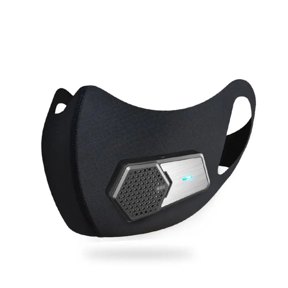 Smart Dustproof And Anti-Fog Pm2.5 Breathing Valve Kn95 Electric Mask 3D Silicone Seal Elastic Antibacterial Cloth Mask 1 Pcs
Smart Dustproof And Anti-Fog Pm2.5 Breathing Valve Kn95 Electric Mask 3D Silicone Seal Elastic Antibacterial Cloth Mask 1 Pcs