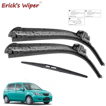 Erick's Wiper Front & Rear Wiper Blades Set Kit For Mazda 2 DY 2002 - 2007 Windscreen Windshield Window 24"+16"+14"
Erick's Wiper Front & Rear Wiper Blades Set Kit For Mazda 2 DY 2002 - 2007 Windscreen Windshield Window 24"+16"+14"