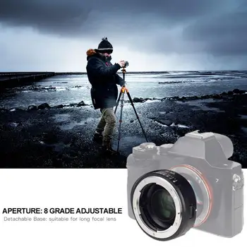 Viltrox lens adapter Viltrox 8 Grade Adjustable Aperture Lens Adapter Manual Focus for Sony G&D Lens camera len accessories Cam
Viltrox lens adapter Viltrox 8 Grade Adjustable Aperture Lens Adapter Manual Focus for Sony G&D Lens camera len accessories Cam