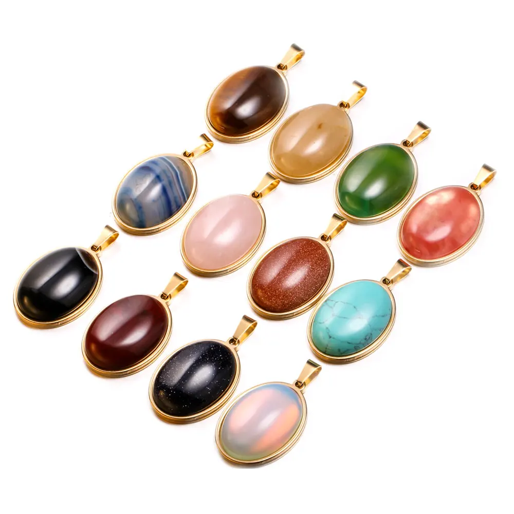 100% Natural Stone Pendant Egg Shape Opal Pendants Links Charm for Jewelry Making DIY Necklace Bracelet Accessories 20x30mm
100% Natural Stone Pendant Egg Shape Opal Pendants Links Charm for Jewelry Making DIY Necklace Bracelet Accessories 20x30mm