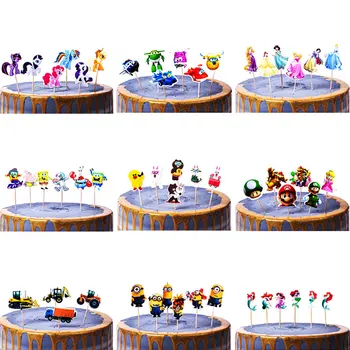24PCS Pony Minions Mario Toppers Frozen Party Supplies Kids Birthday Cake Topper Evening Party Decorations Set Party Supplies
24PCS Pony Minions Mario Toppers Frozen Party Supplies Kids Birthday Cake Topper Evening Party Decorations Set Party Supplies